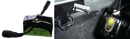 Strada battery, dashboard light